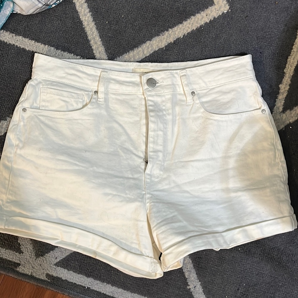 White shorts
